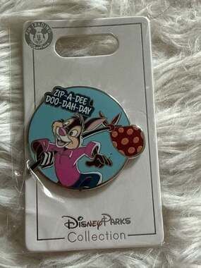 Disney Parks Splash Mountain Br'er Rabbit Zip-A-Dee-Doo-Dah-Day Trading Pin